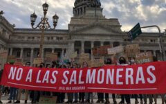 Derogan ley que restringía contaminación de salmoneras en Patagonia argentina