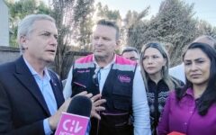 La irónica respuesta de Kast en Penco: «Los invito a ver dónde están los naranjillos ahora»